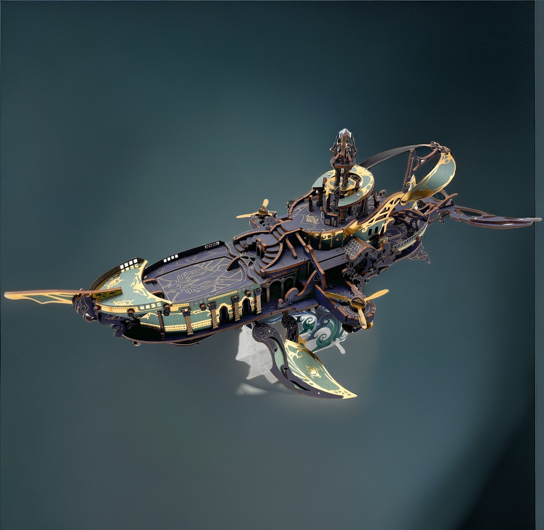 Ugeargeek Atlantis Whale Ship
