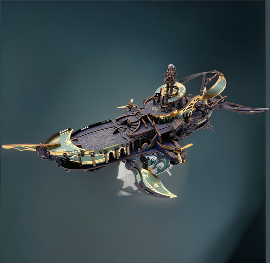 Ugeargeek Atlantis Whale Ship