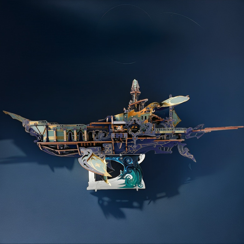 Ugeargeek Atlantis Whale Ship