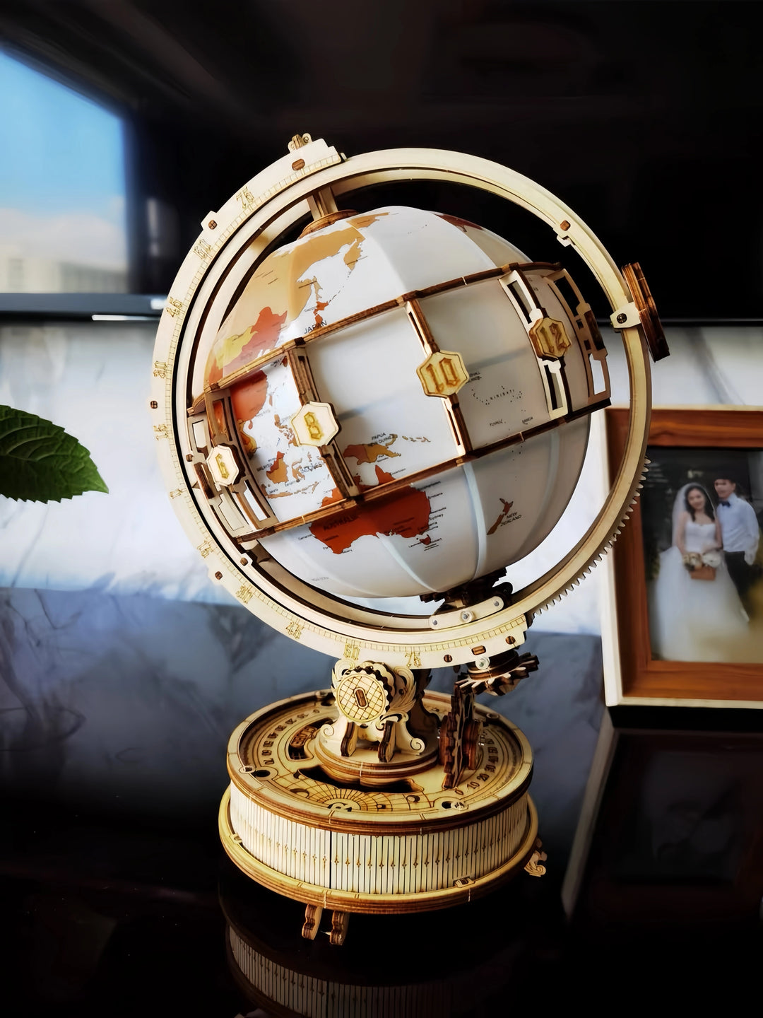 Luminous Globe 3D Wooden Puzzle ST003