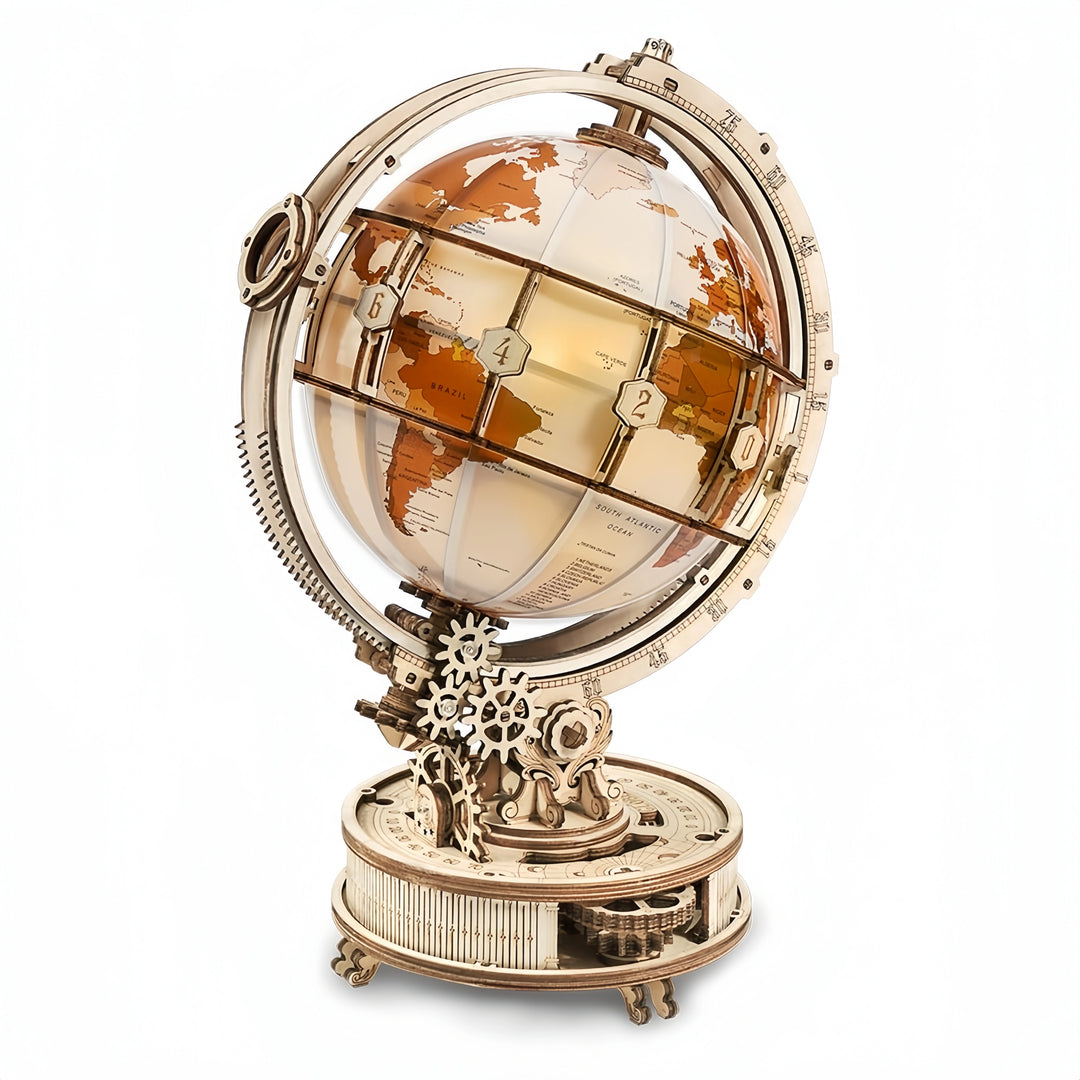 Luminous Globe 3D Wooden Puzzle ST003