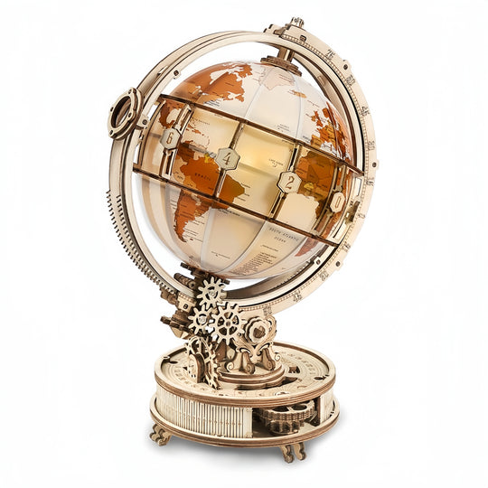 Luminous Globe 3D Wooden Puzzle ST003