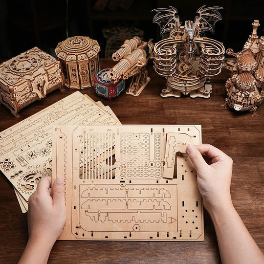 Hal's Moving Castle 3D Wooden Puzzle