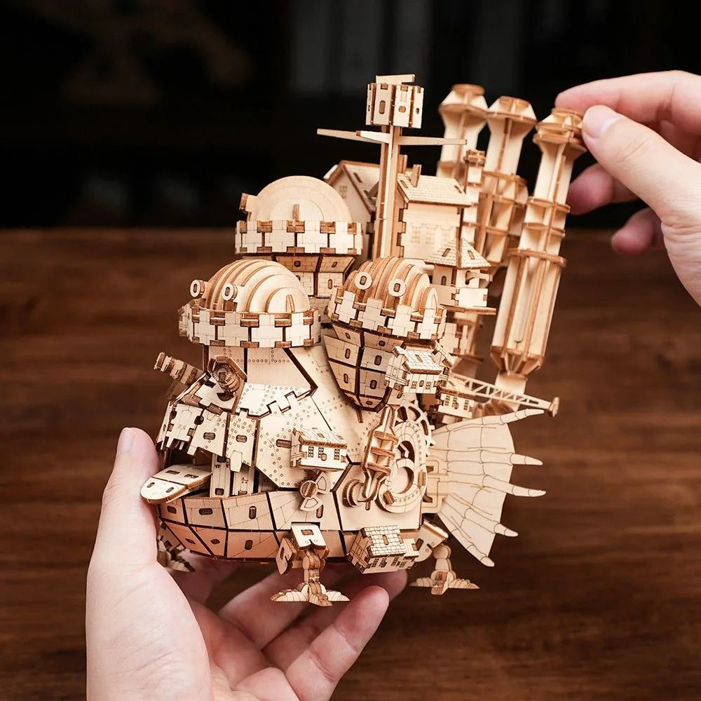 Hal's Moving Castle 3D Wooden Puzzle