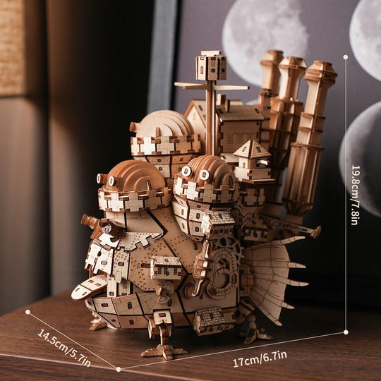 Hal's Moving Castle 3D Wooden Puzzle