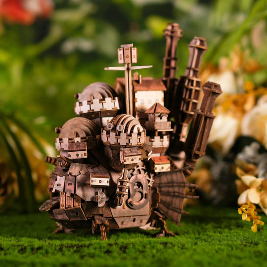 Hal's Moving Castle 3D Wooden Puzzle