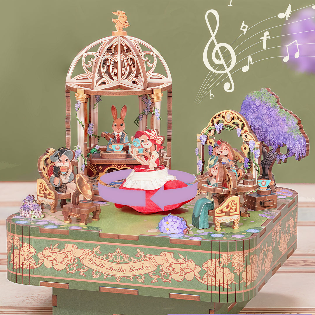 Ugeargeek Floral Waltz Music Box