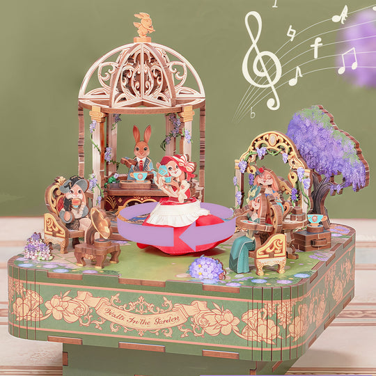 Ugeargeek Floral Waltz Music Box