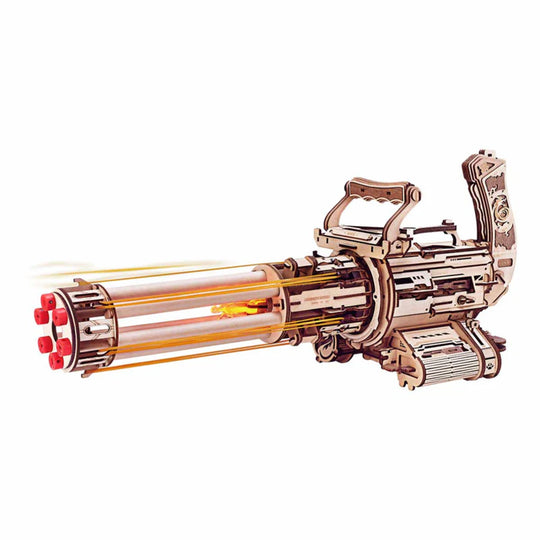Ugeargeek Rotating-Barrel Machine Gun Toy