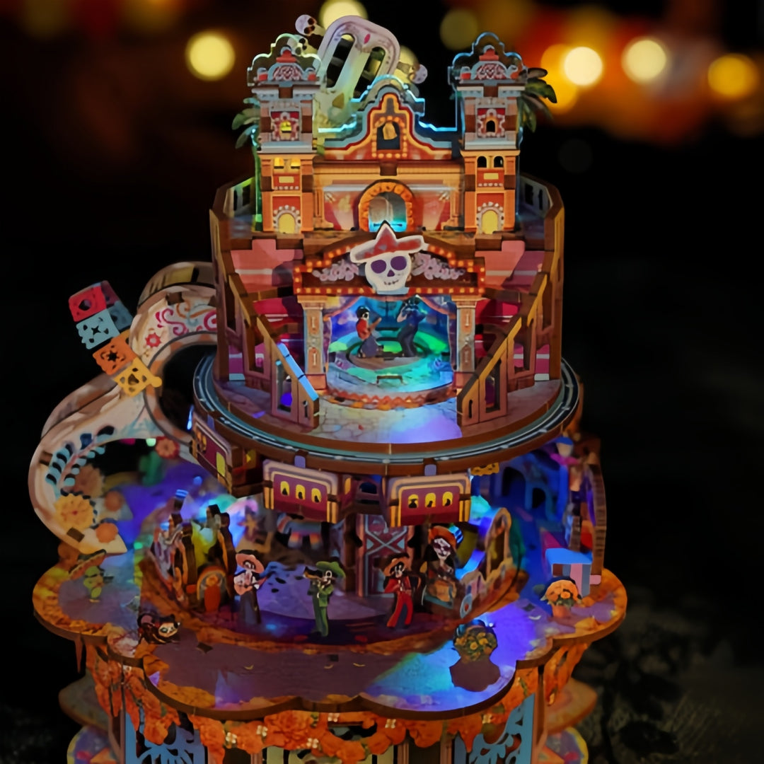 Ugeargeek 3D Musical Puzzle Día de los Muertos