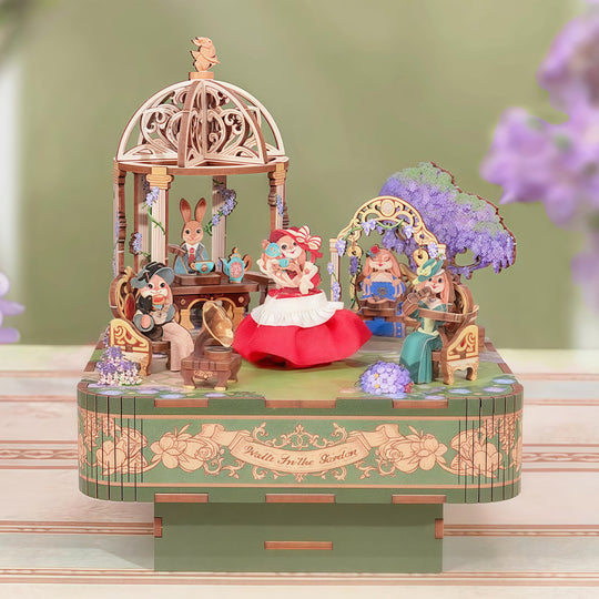 Ugeargeek Floral Waltz Music Box