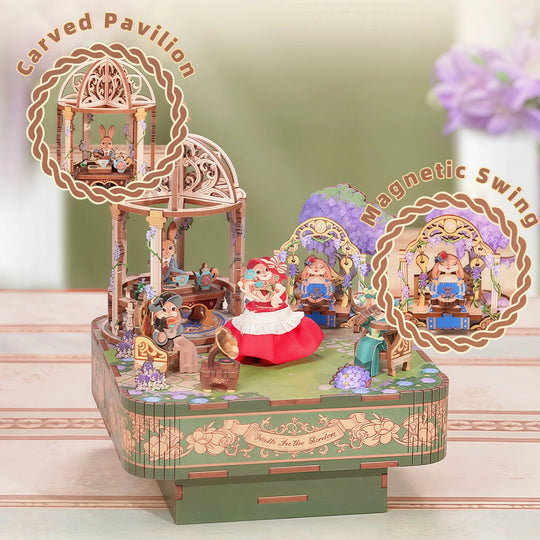 Ugeargeek Floral Waltz Music Box