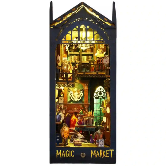 Rincón de libros del mercado mágico Ugeargeek