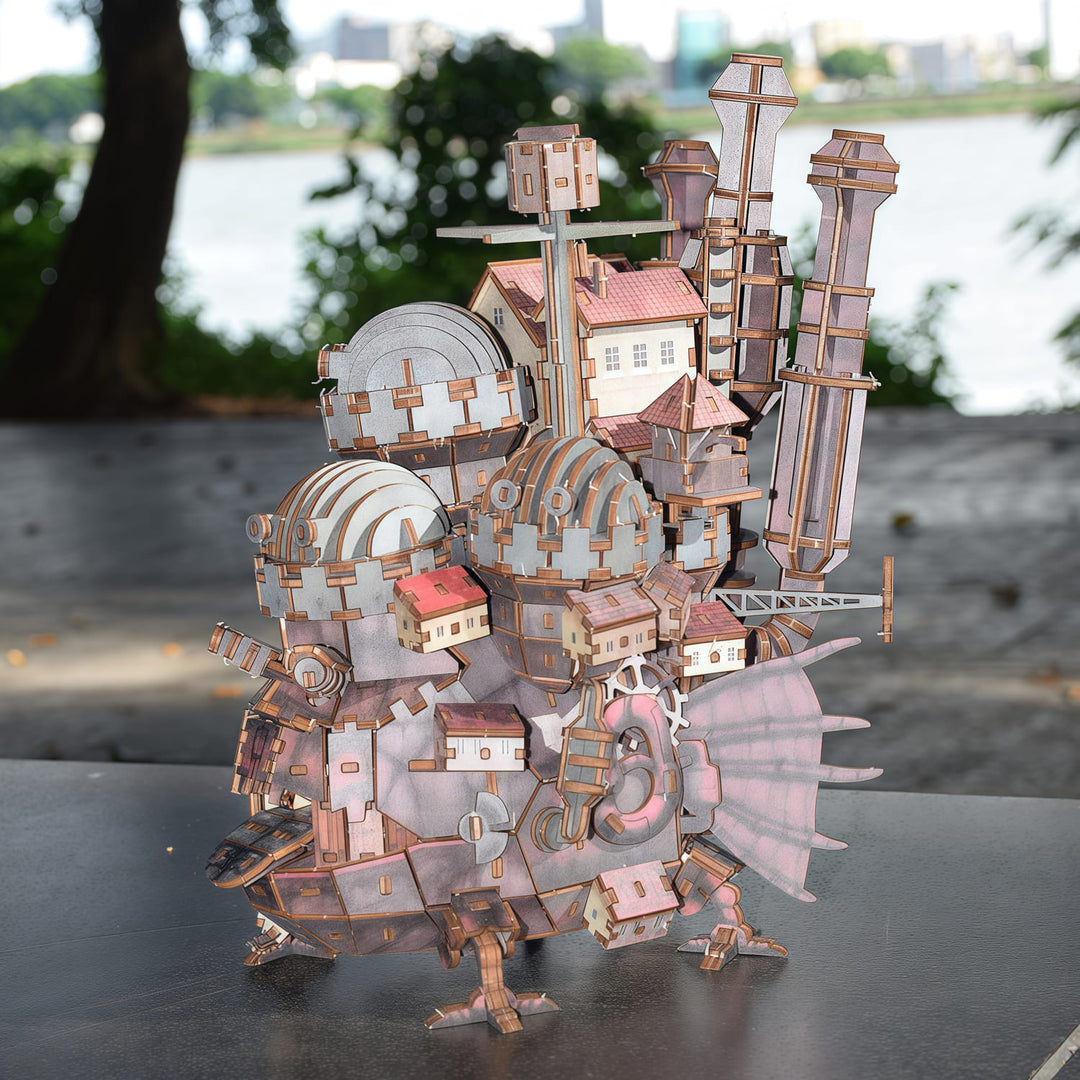 Hal's Moving Castle 3D Wooden Puzzle