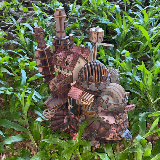 Hal's Moving Castle 3D Wooden Puzzle