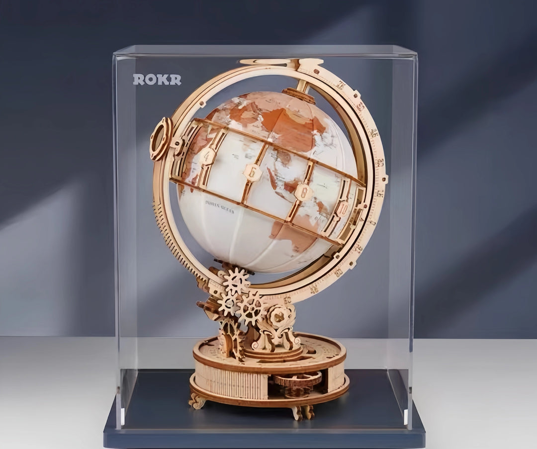 Luminous Globe 3D Wooden Puzzle ST003