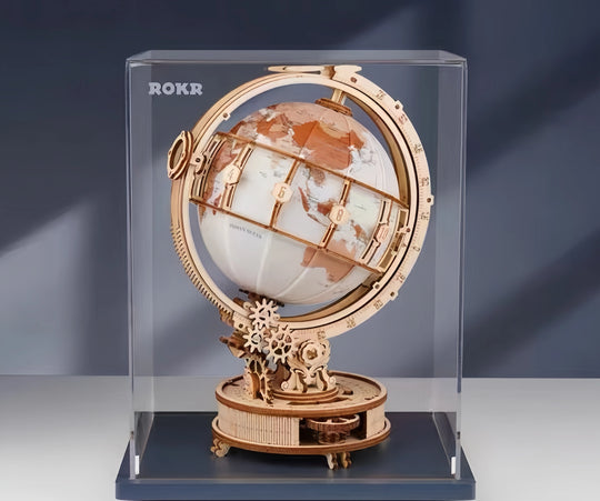 Luminous Globe 3D Wooden Puzzle ST003