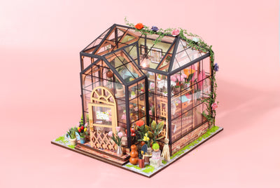 Jenny's Greenhouse Miniature Dollhouse Kit