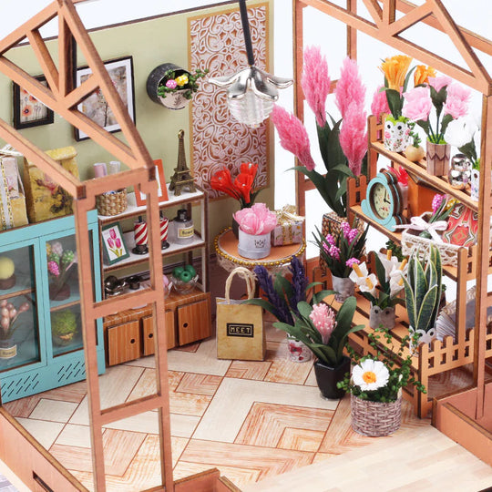 Jenny's Greenhouse Miniature Dollhouse Kit
