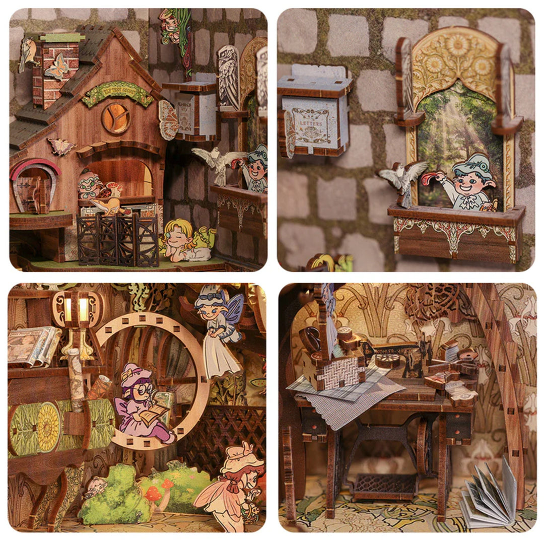 Ugeargeek Elves Paradise Booknook
