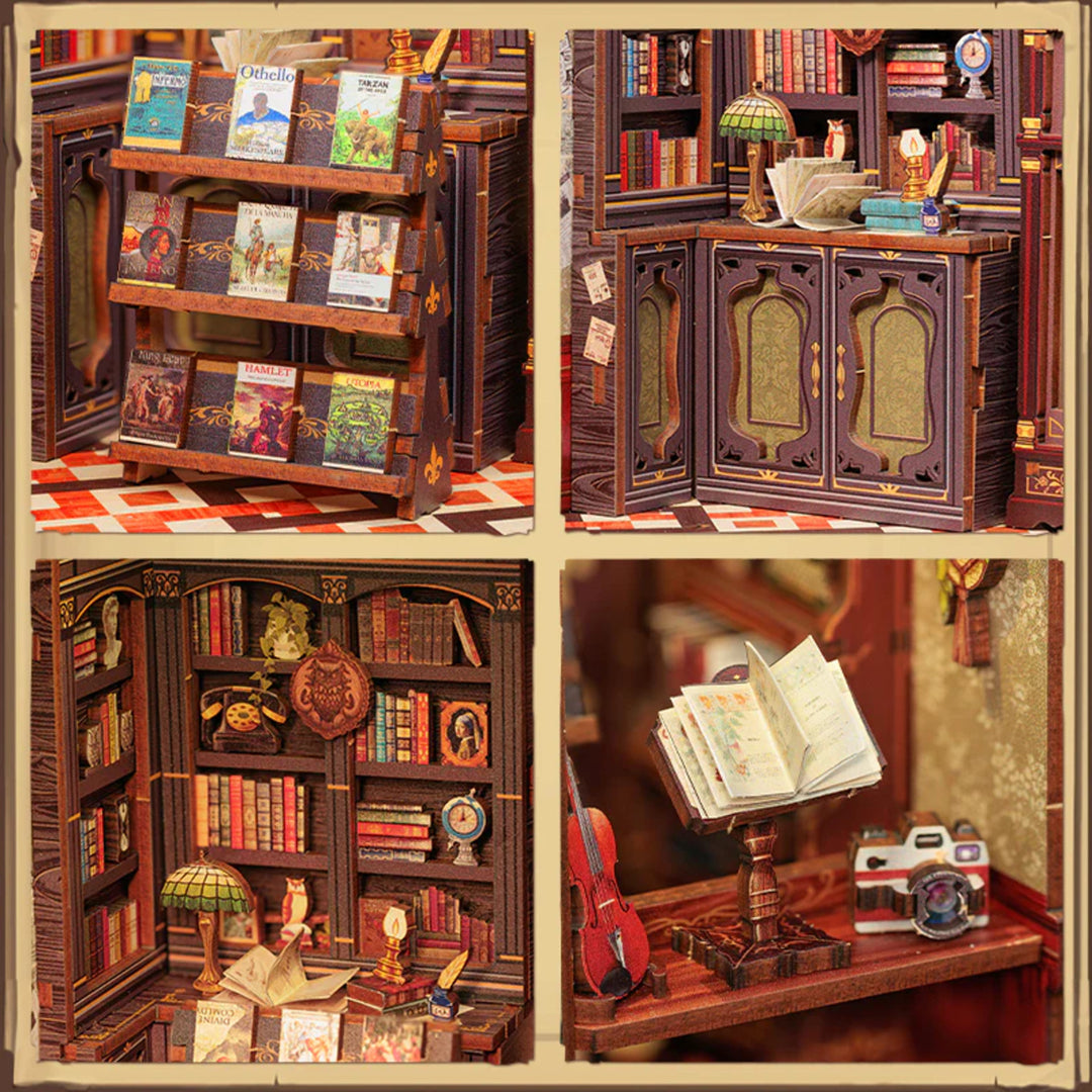 Ugeargeek Owl Book Nook