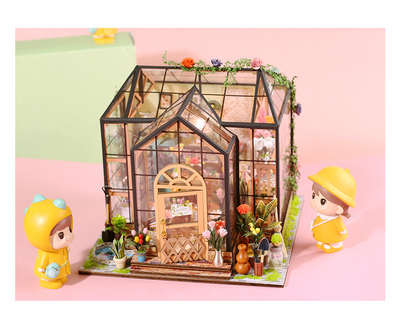 Jenny's Greenhouse Miniature Dollhouse Kit