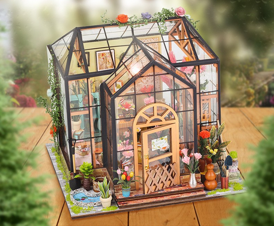 Jenny's Greenhouse Miniature Dollhouse Kit
