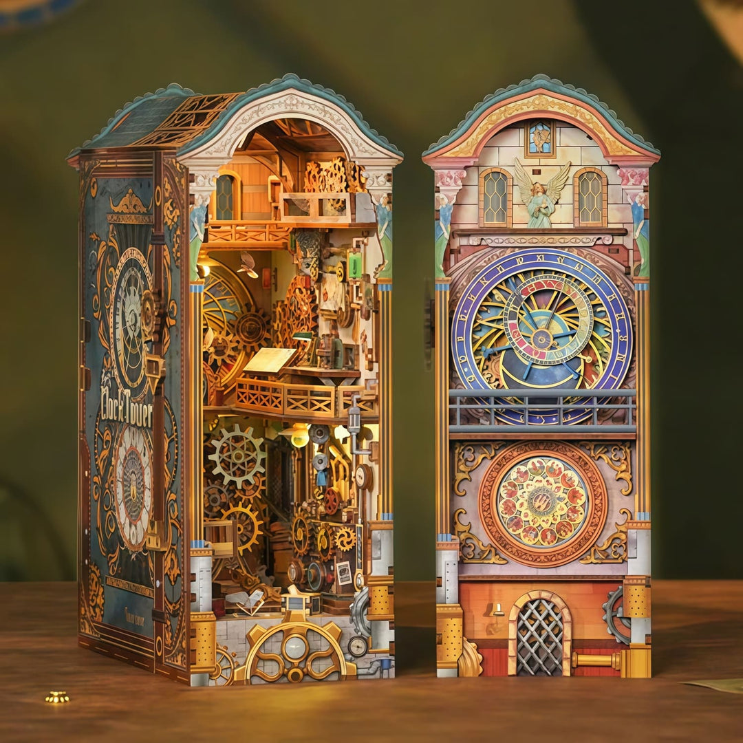 Ugeargeek Clock Tower Book Nook
