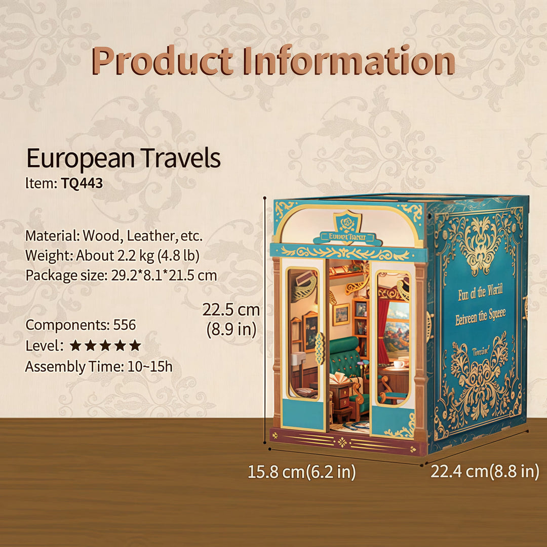 Ugeargeek European Travels Book Nook