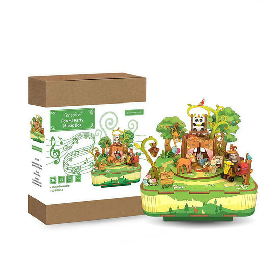 Ugeargeek Forest Party Rotating Music Box