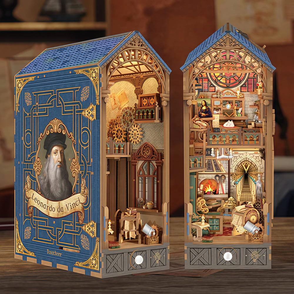 Ugeargeek Leonardo Da Vinci Book Nook