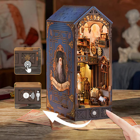 Ugeargeek Leonardo Da Vinci Book Nook
