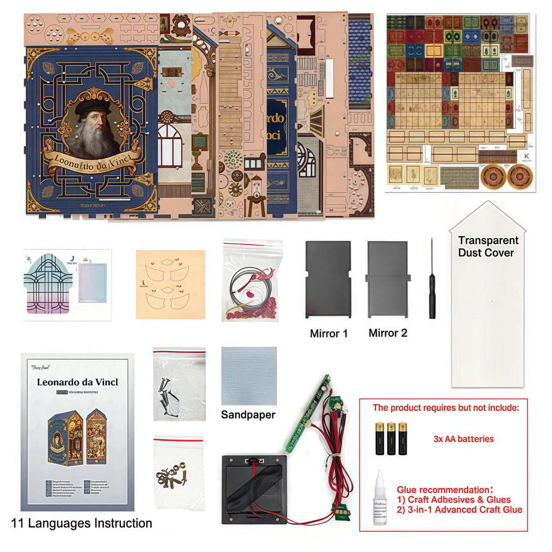 Ugeargeek Leonardo Da Vinci Book Nook