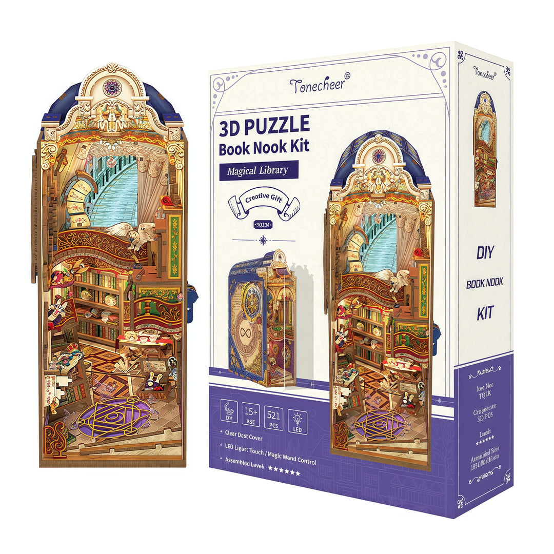 Ugeargeek Wand Library Book Nook