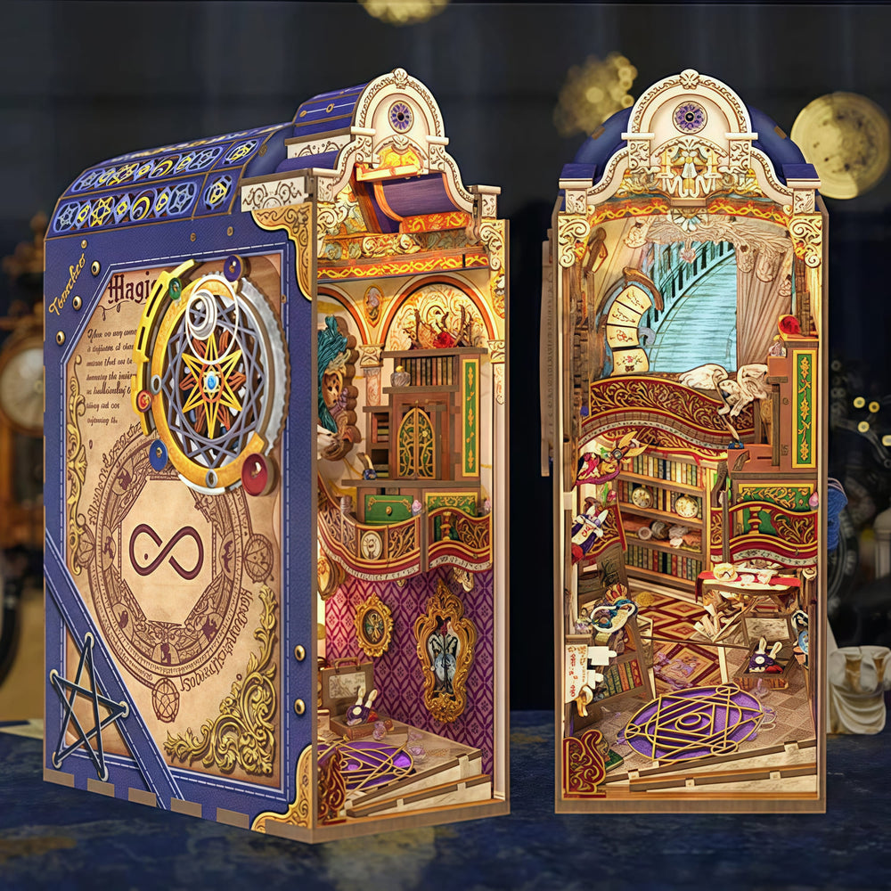 Ugeargeek Wand Library Book Nook