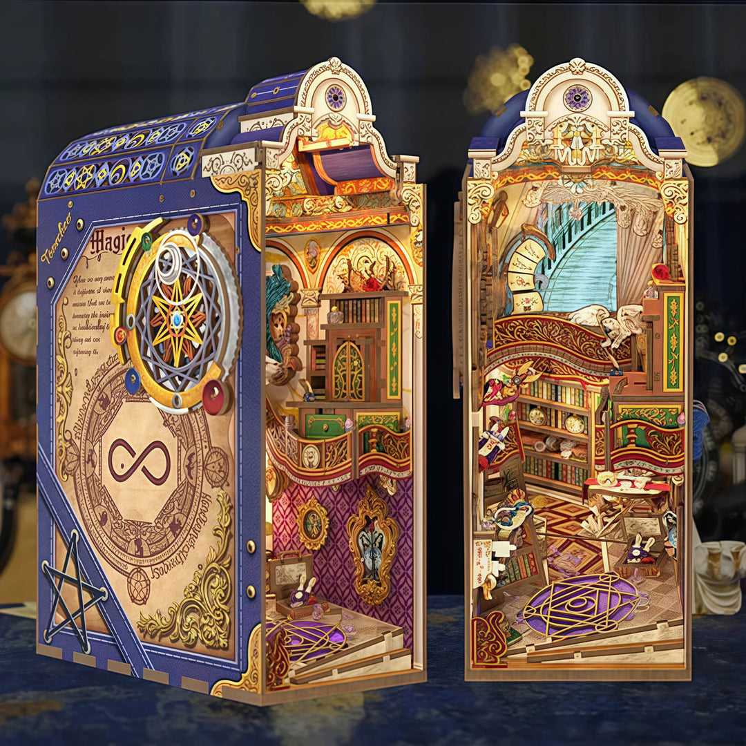 Ugeargeek Wand Library Book Nook