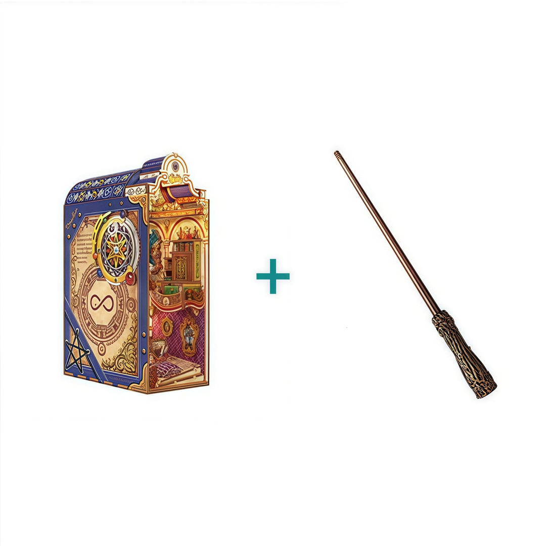 Ugeargeek Wand Library Book Nook