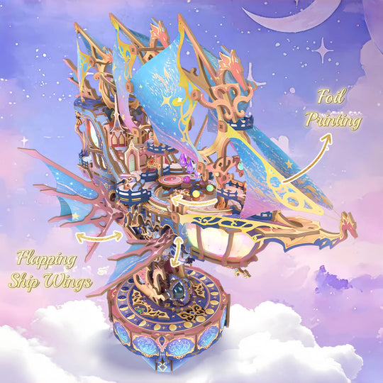 Ugeargeek Galaxy Star Raft 3D Wooden Puzzle