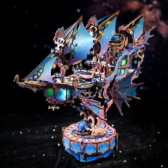 Ugeargeek Galaxy Star Raft 3D Wooden Puzzle