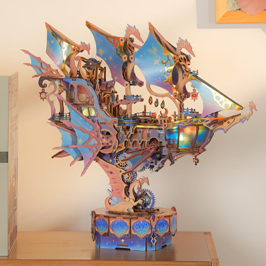 Ugeargeek Galaxy Star Raft 3D Wooden Puzzle