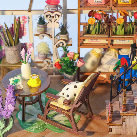 Villa con jardín Rincón de libros Ugeargeek