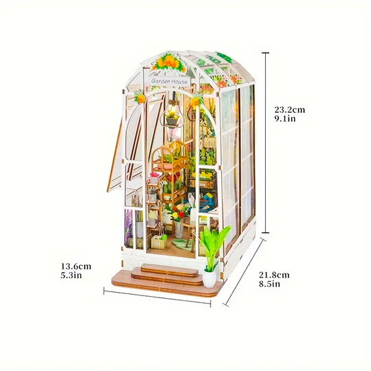 Villa con jardín Rincón de libros Ugeargeek
