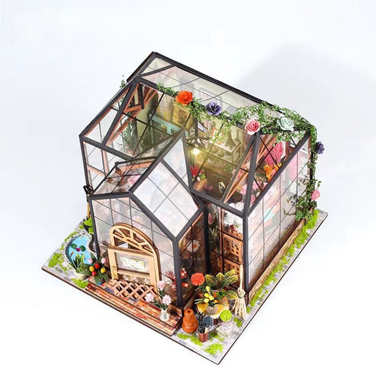 Jenny's Greenhouse Miniature Dollhouse Kit