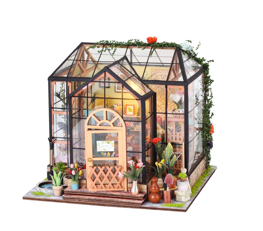 Jenny's Greenhouse Miniature Dollhouse Kit