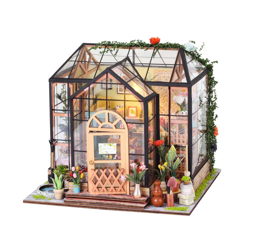 Jenny's Greenhouse Miniature Dollhouse Kit