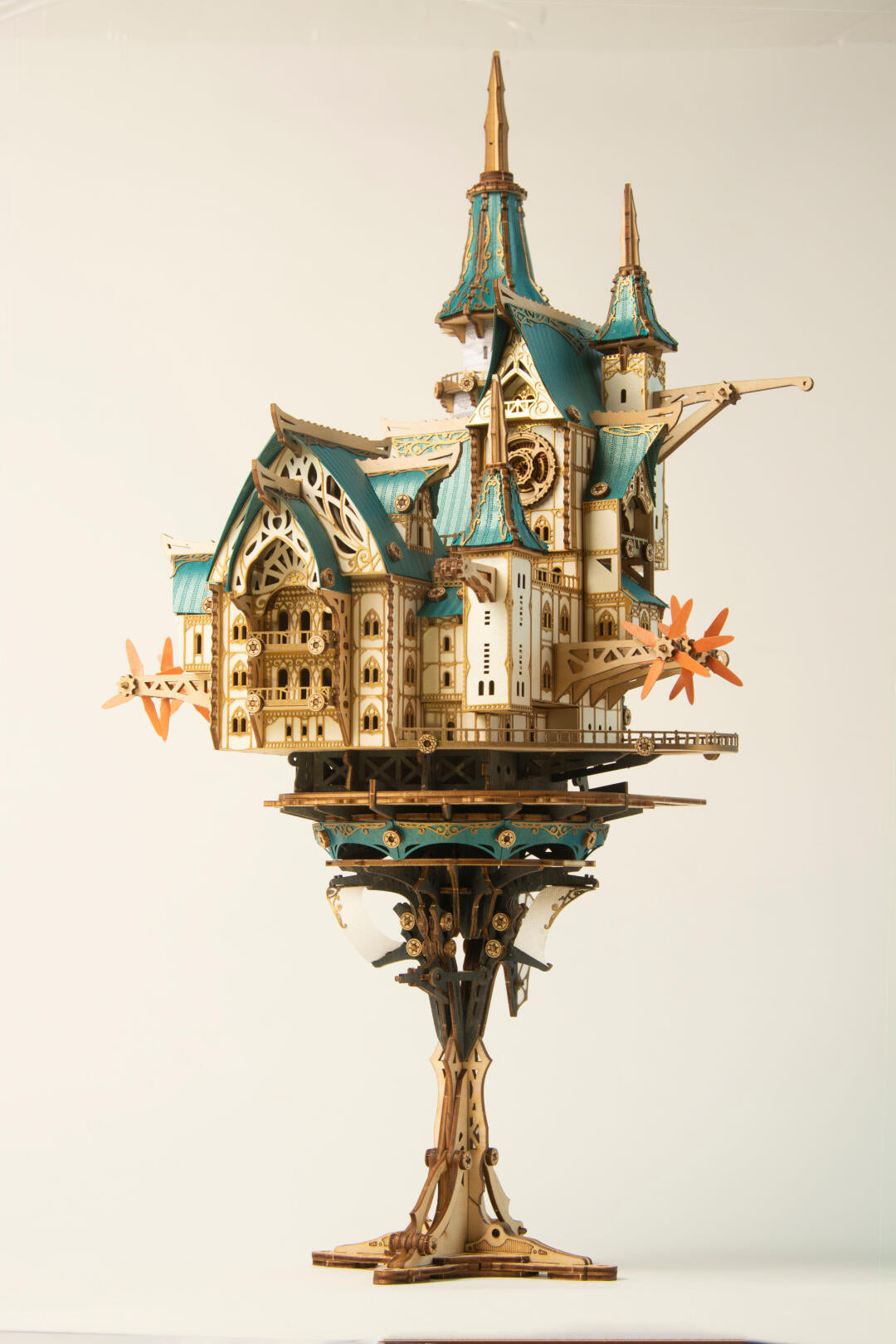 Ugeargeek Steampunk Sky City Hover Island