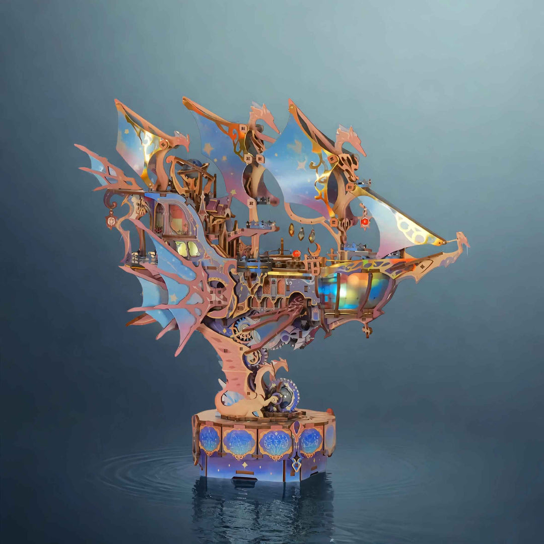 Ugeargeek Galaxy Star Raft 3D Wooden Puzzle