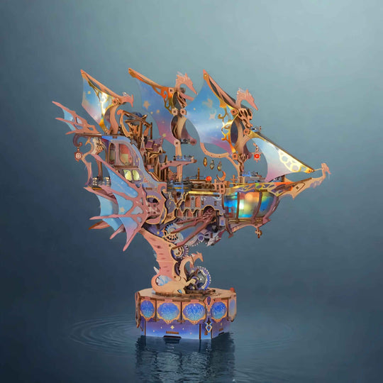 Ugeargeek Galaxy Star Raft 3D Wooden Puzzle
