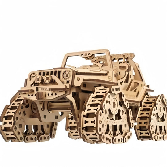 Tracked Off-Road Vehicle Model Kit Ugears