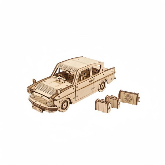 Flying Ford Anglia™ Model Car Kit Ugears